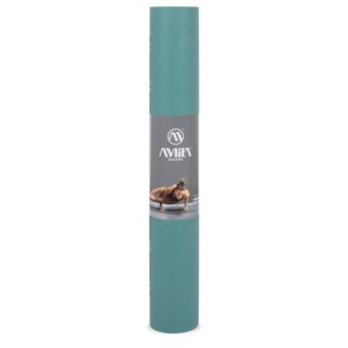 Στρώμα Yoga Pilates Trinity PU 183x65x0,4 cm - Teal Green
