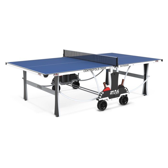 Τραπέζι Ping Pong Εξωτερικού Χώρου Centrefold 7000 - Μπλε