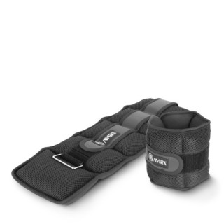 Βάρη Άκρων Wrist & Ankle Weights 2x2,50 kg - Μαύρο