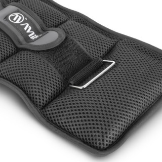 Βάρη Άκρων Wrist & Ankle Weights 2x2,50 kg - Μαύρο