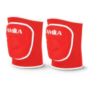 Επιγονατίδα Volley με Foam AMILA Κόκκινη Small