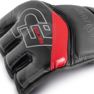 Γάντια Πυγμαχίας Forte 3 Boxing Gloves MMA L - Μαύρο