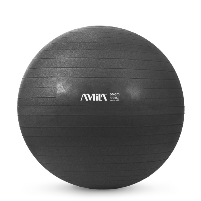 Μπάλα Γυμναστικής (Bulk) 55cm - Μαύρη