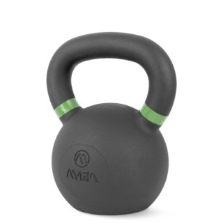 Kettlebell Cast Iron 20 kg - Μαύρο / Πράσινο