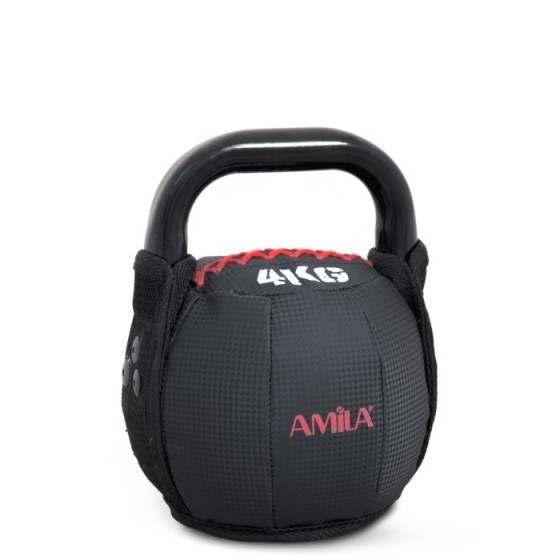 Kettlebell PVC 10 kg - Μαύρο