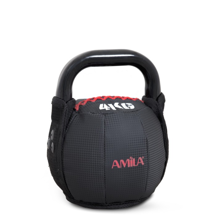 Kettlebell PVC 10 kg - Μαύρο