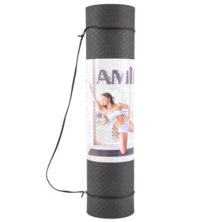 Στρώμα Yoga Pilates TPE 173x60x0,8cm - Μαύρο