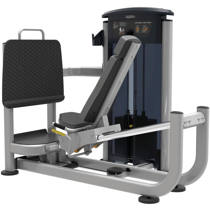 Leg Press Impulse IT9510 Ασημί