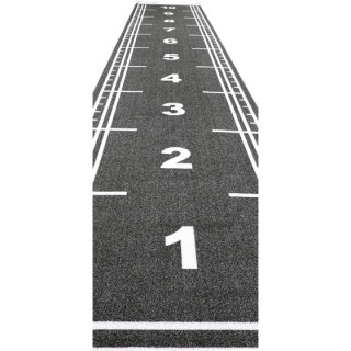 Χλοοτάπητας Sprint Track με Αρίθμηση Μήκους 10m Μαύρο