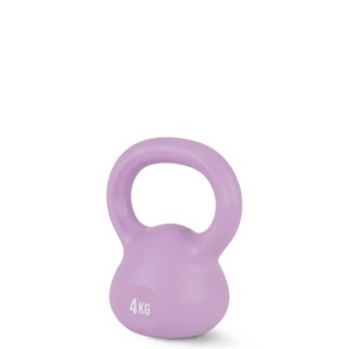 Kettlebell Plastic 4 kg - Μωβ