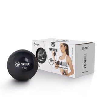 AMILA Palm Ball Two-Pack 1,5Kg Μαύρο