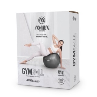 Μπάλα Γυμναστικής 65 cm - Ροζ