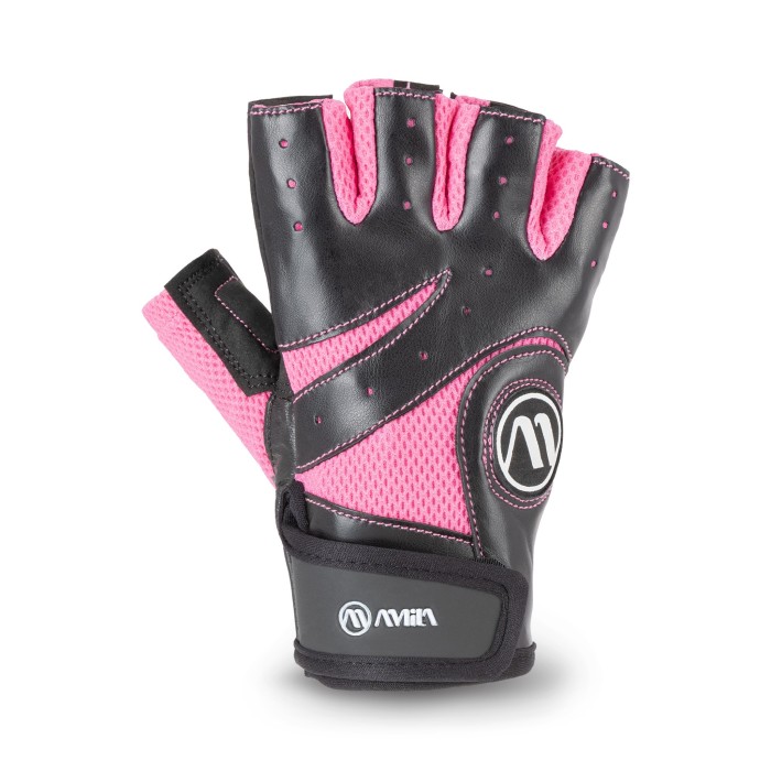 Weight-LiftingGloves Ροζ/Μαύρο M