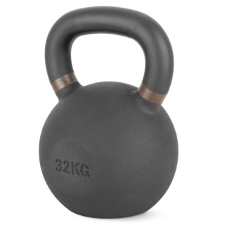 Kettlebell Cast Iron 32 kg - Μαύρο / Καφέ