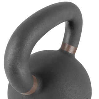 Kettlebell Cast Iron 32 kg - Μαύρο / Καφέ