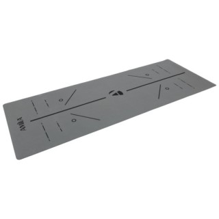 Στρώμα Yoga Pilates Trinity PU 183x65x0,4 cm - Graphite Grey