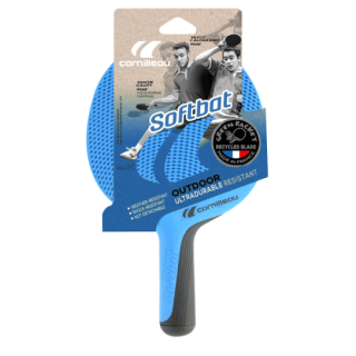 Ρακέτα Ping Pong Εξωτερικού Χώρου Cornilleau Softbat School Blue