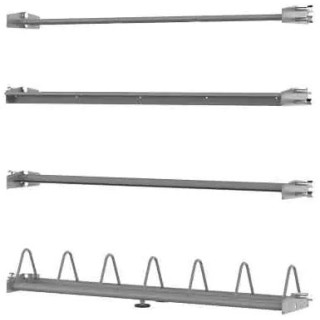 Bumper Plate Storage Connector Between Rack Impulse MS23