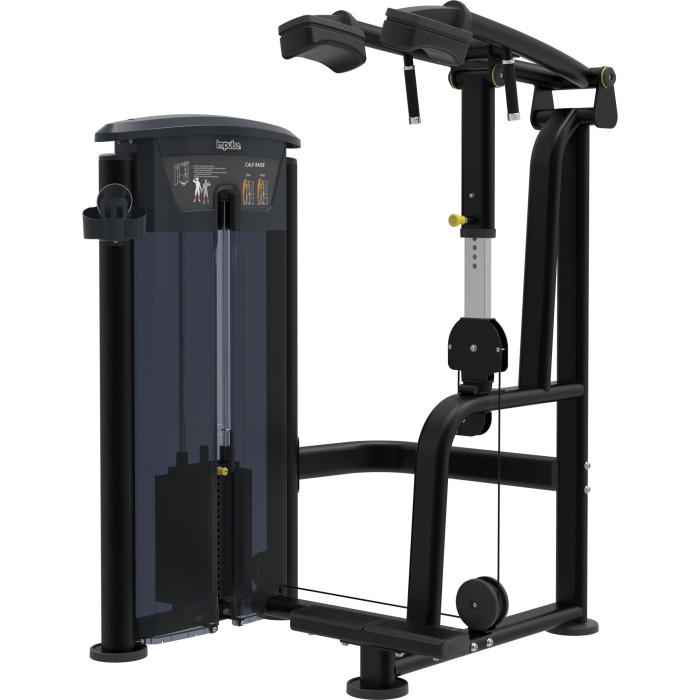 Calf Raise Impulse IT9516 Μαύρο