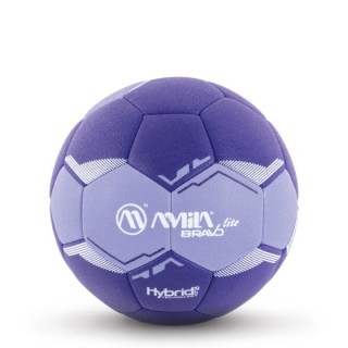 Μπάλα Handball Bravo Lite Νο1 - Μωβ / Βιολετί / Λευκό