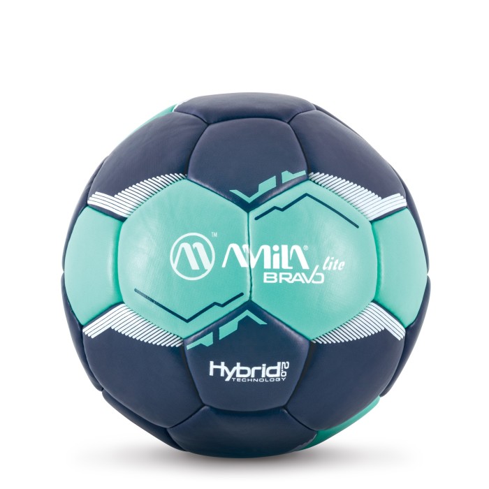 Μπάλα Handball Bravo Lite Νο1 - Μπλε / Τιρκουάζ / Λευκό