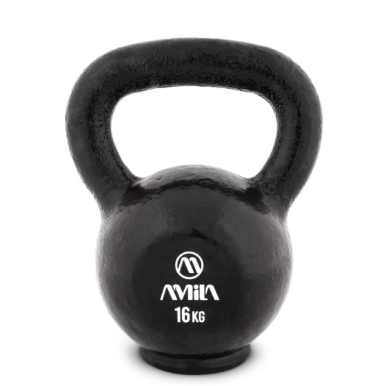 Kettlebell Cast Iron Rubber...