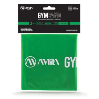 Λάστιχο Αντίστασης AMILA GymBand 1.2m Medium
