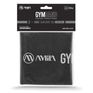 Λάστιχο Αντίστασης AMILA GymBand 2.5m Ultra Heavy