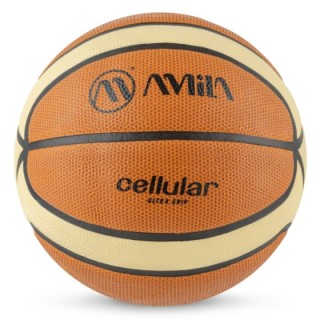 Μπάλα Basket Cellular No7 - Πορτοκαλί / Μπεζ
