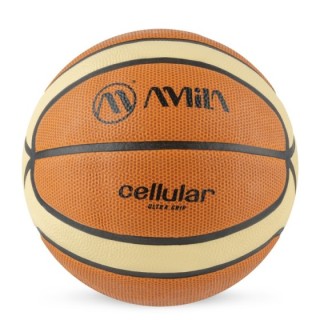 Μπάλα Basket Cellular No5 - Πορτοκαλί / Μπεζ