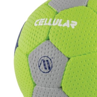 Μπάλα Handball Cellular Νο0 - Μπλε / Πράσινο / Γκρι