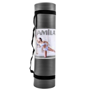 Στρώμα Γυμναστικής NBR 12mm 90Kg 142cm Γκρι