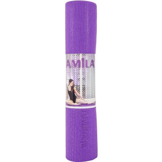 Στρώμα Yoga Fit PVC 173x61x0,6 cm - Μωβ