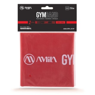 Λάστιχο Αντίστασης AMILA GymBand 2.5m Light