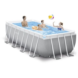 Παραλληλόγραμμη Πισίνα με Σκελετό Prism Set 400x200x122cm