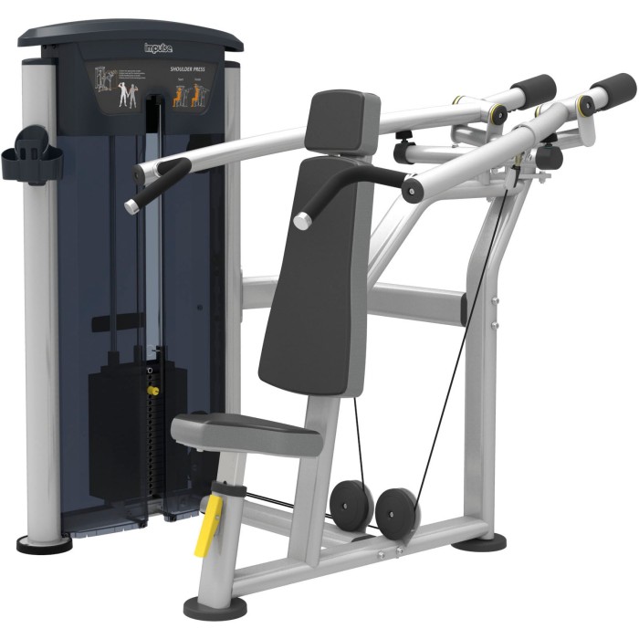 Shoulder Press Impulse IT9512 Ασημί
